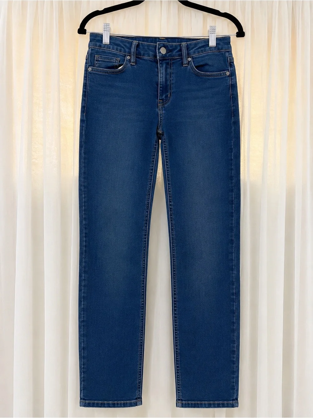 Calvin Klein Jeans Men's Straight-Leg Jeans in Deep Blue